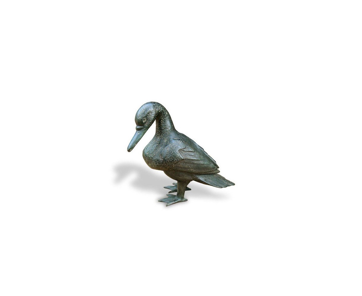 Medium Sized Duck Brass Ornament