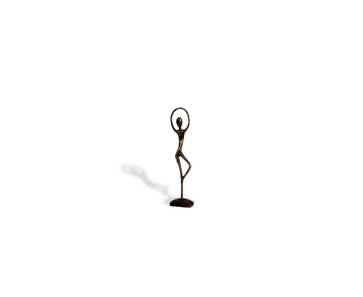 Small Ballerina Brass Garden Ornament - Outdoor Accessories