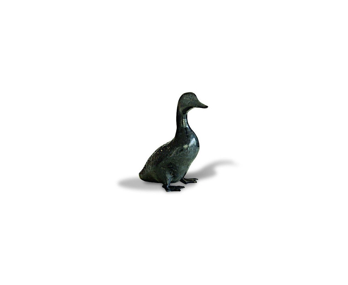 Duckling Brass Garden Ornament - Great Garden Gift - Outdoor Accessories