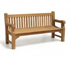 Balmoral Teak Dining Table and Benches Set - 1.8m