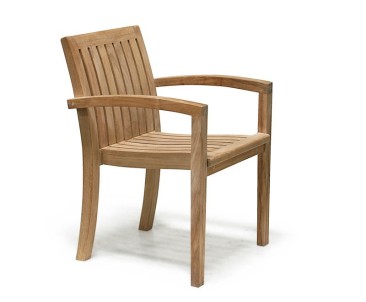 Monaco Deluxe Teak 6 Seat Extending Set