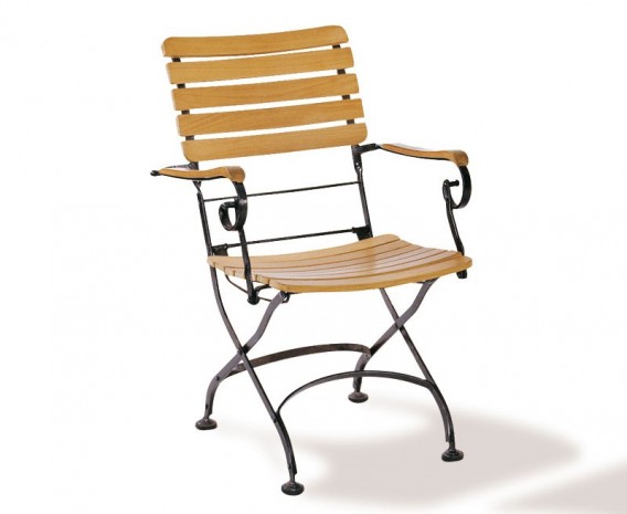 metal folding bistro chairs