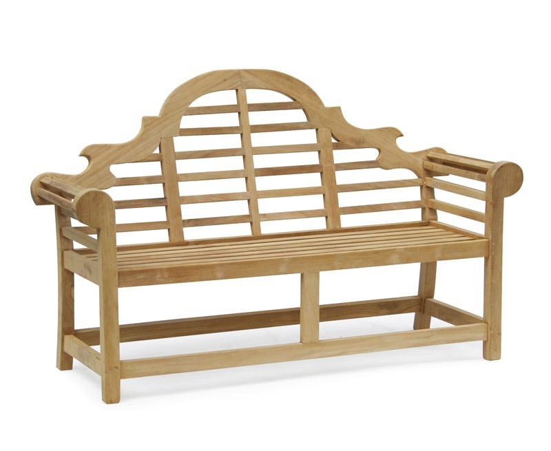 Teak Lutyens Bench 1.65m