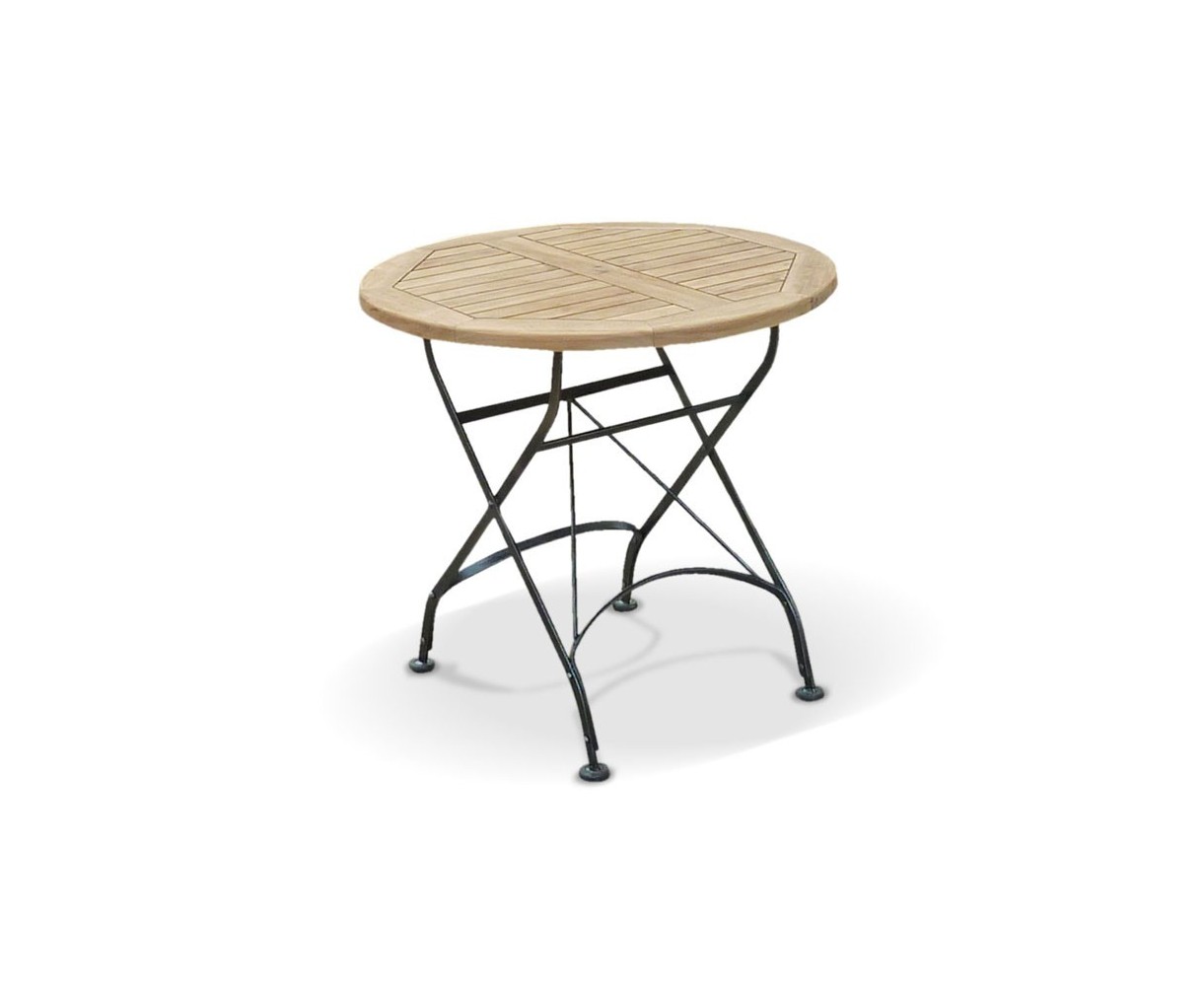 Garden Bistro Table and 2 Armchairs - Outdoor Patio Bistro Dining Set