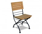 Bistro Square Table and 4 Chairs - Patio Garden Bistro Dining Set
