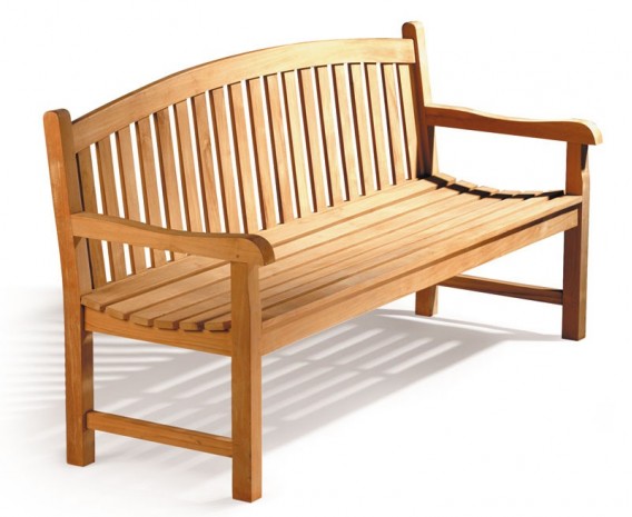 Clivedon Teak 3 Seater Garden Bench Outdoor Furniture - 3 Seater Teak Garden Bench Uk