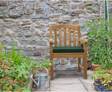 Teak 5ft Garden Dining Table and 6  Clivedon Chairs Set