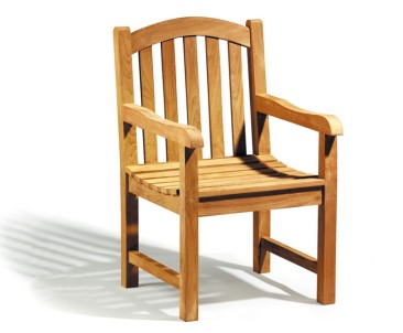 Teak 5ft Garden Dining Table and 6  Clivedon Chairs Set