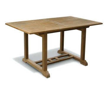 Hilgrove 6 Seater Garden Table and Monaco Stacking Chairs Set