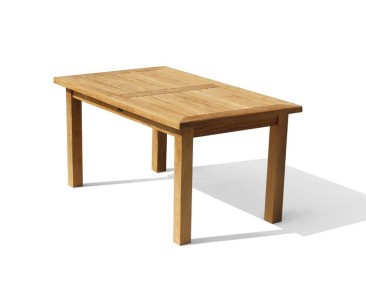 Balmoral 5ft Teak Outdoor Oblong Dining Table - Fixed Tables