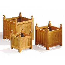 Teak Garden Versailles Planter Set - S, M & L