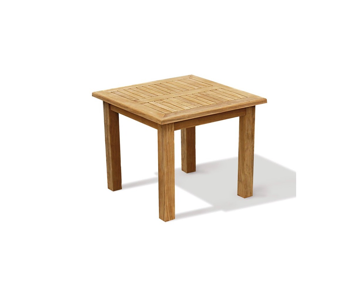 Balmoral Teak Chunky Square Garden 3ft Table