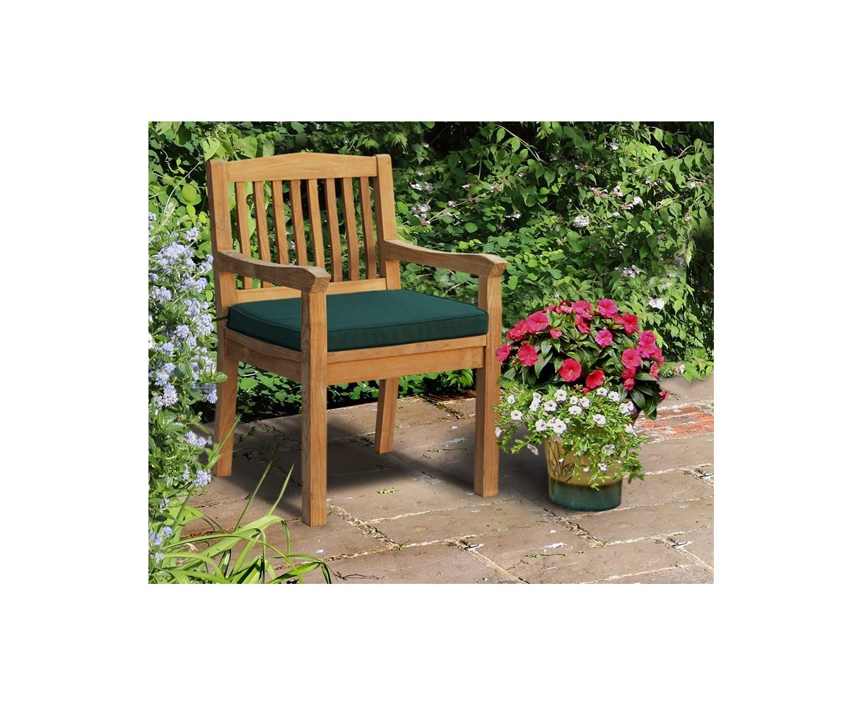 Teak Hilgrove Garden Armchair with Cushion