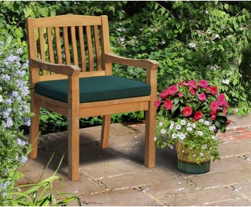Teak Garden Extendable Dining Set with 8 Armchairs