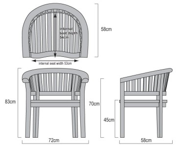 Wimbledon Barcelona Teak Table, Chairs and Benches Set