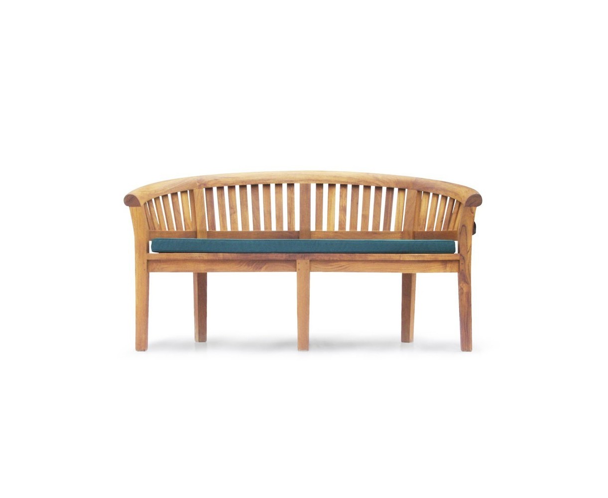 Titan Oval Contemporary Teak Dining Set