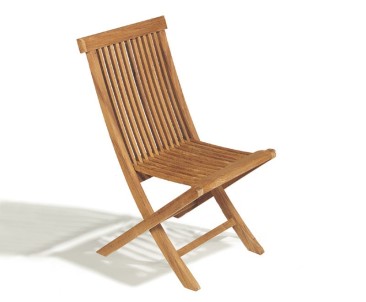 Ashdown Childrens Teak Folding Garden Chair - Dining Chairs