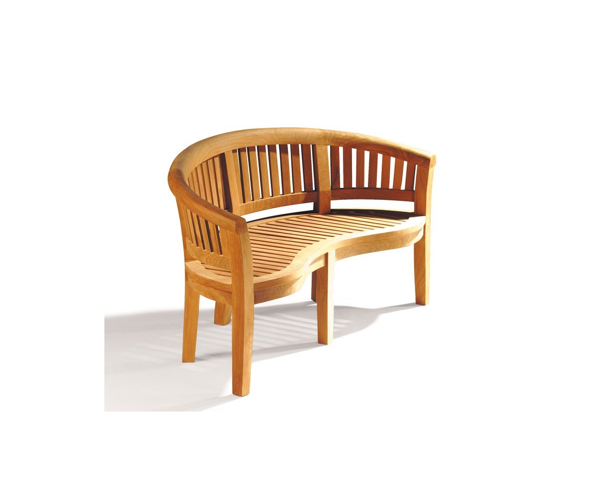 Titan Oval Contemporary Teak Dining Set
