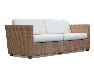 Riviera Wicker Sofa Set with Riviera Coffee Table