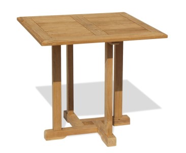 Canfield Teak Square Garden Table - 80cm - Dining Tables