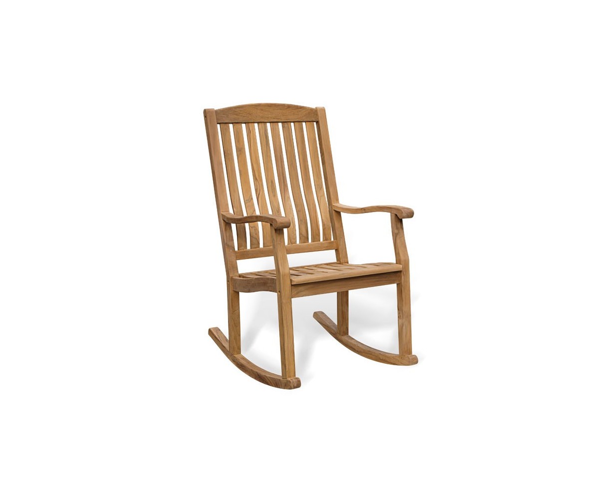 Garden Rocking Chair - Teak Outdoor Patio Rocker