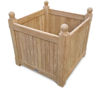 Teak Extra Large Versailles Planters - 80cm