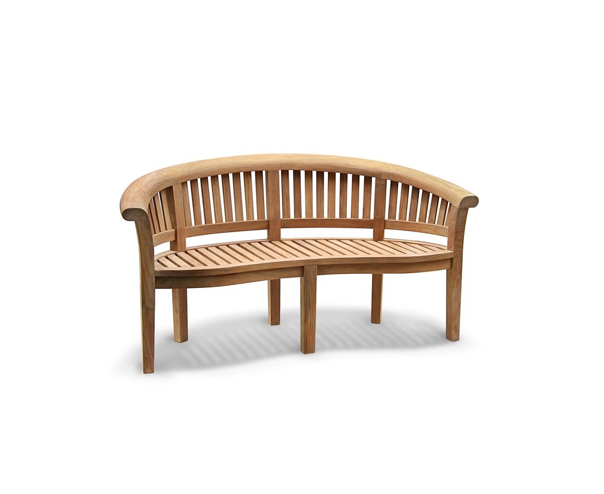 Super-Deluxe Teak Banana Bench