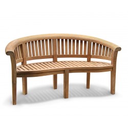 Super-Deluxe Teak Banana Bench