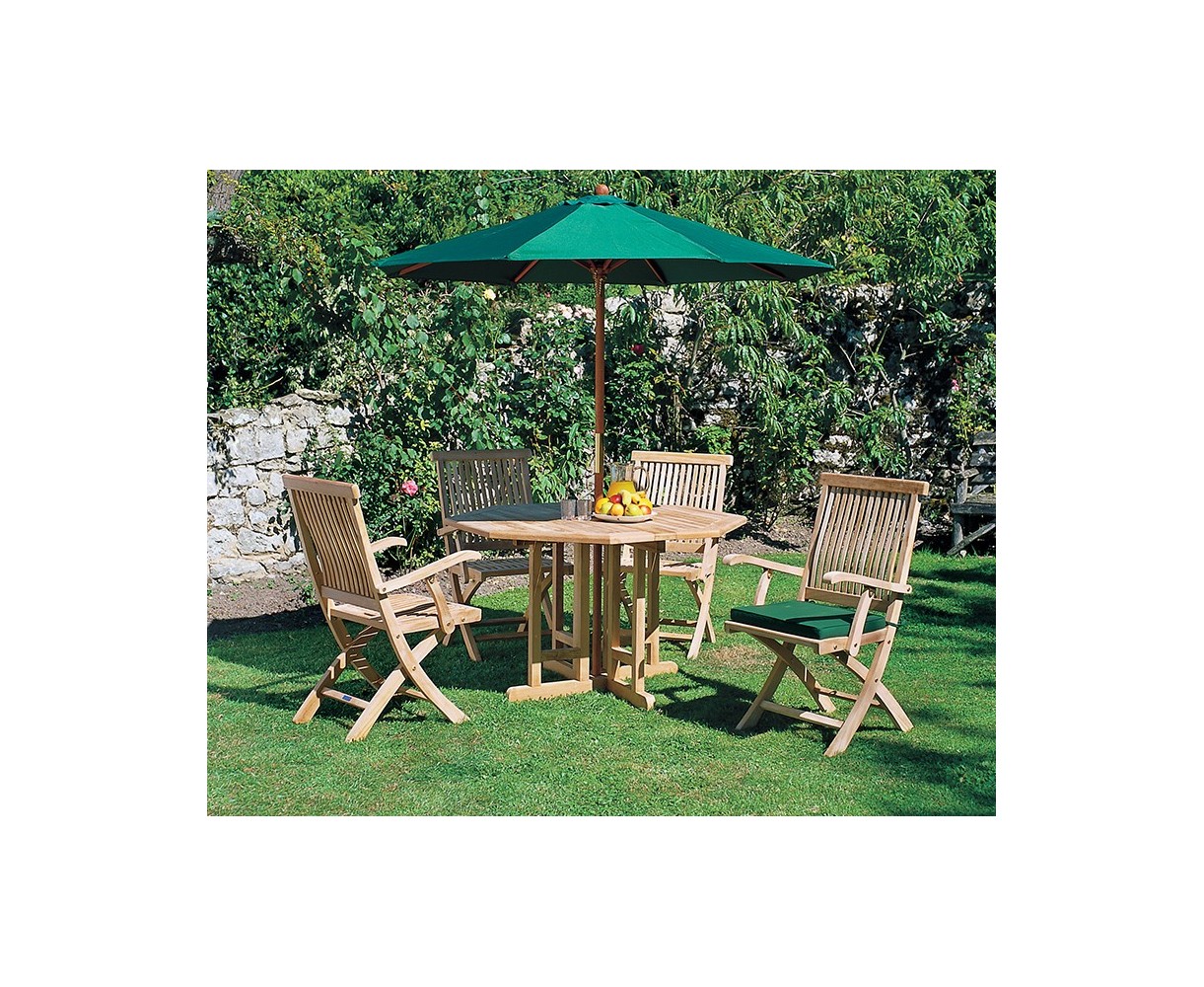 Berrington Garden Octagonal Table and Brompton Armchairs