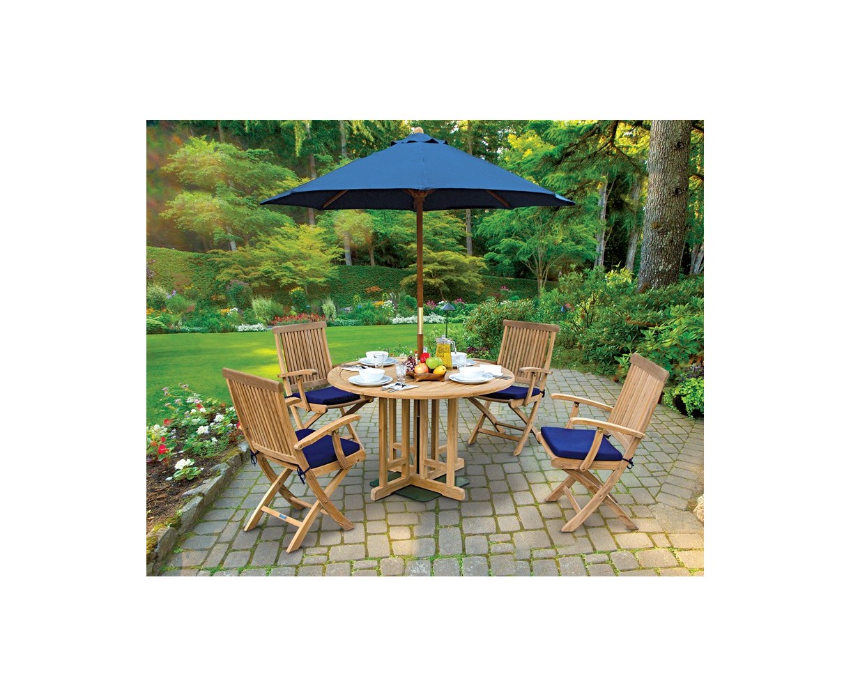 Berrington Garden Gateleg Table and Arm Chairs Set