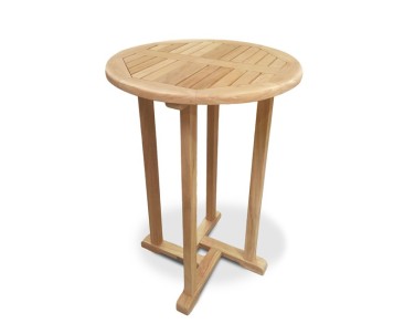 Canfield Bistro Style Garden Teak Bar Table