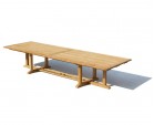 Hilgrove Teak Extra Large Rectangular Table - 4m