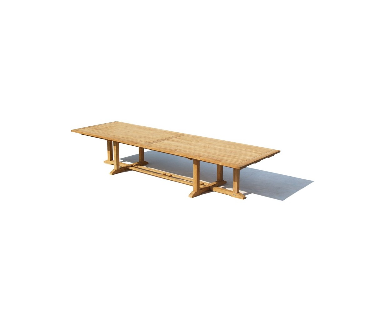 Hilgrove Teak Extra Large Rectangular Table - 4m