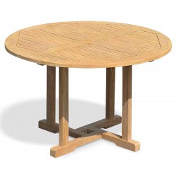 Canfield Garden Round Teak Table - 120cm