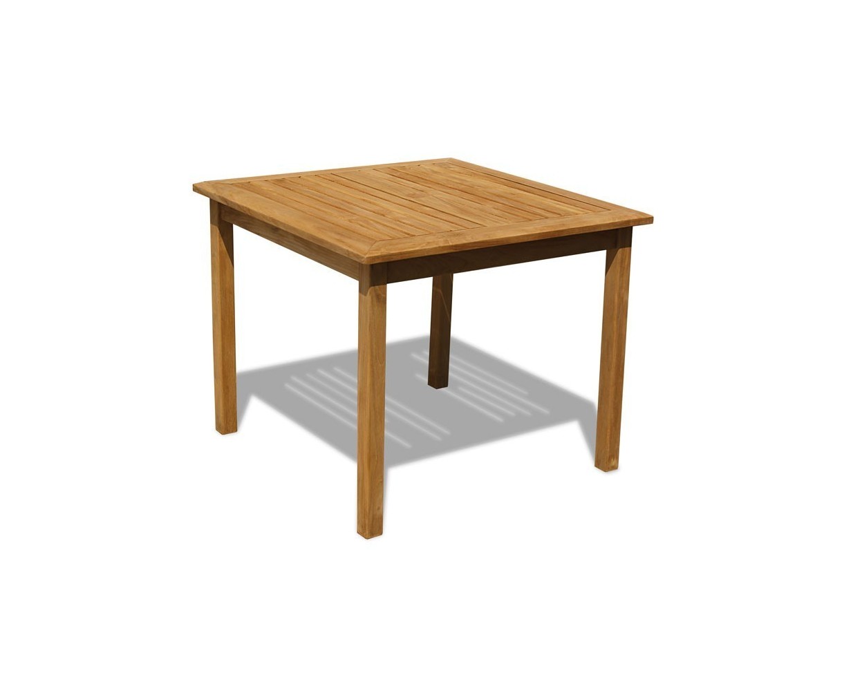 Riviera 4 Seater Teak and Rattan Garden Dining Set