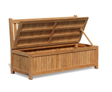 Windsor 5ft Teak Outdoor Storage Bench