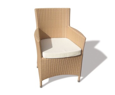6 Seater Outdoor Dining Set with Cadogan 1.8m Table and Riviera Armchairs