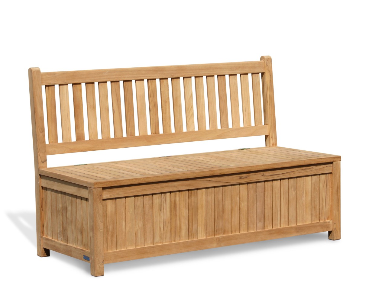 Windsor 5ft Teak Outdoor Storage Bench