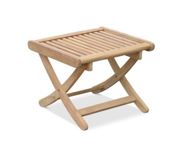 Bali Rimini Teak Side Table | Outdoor Footstool