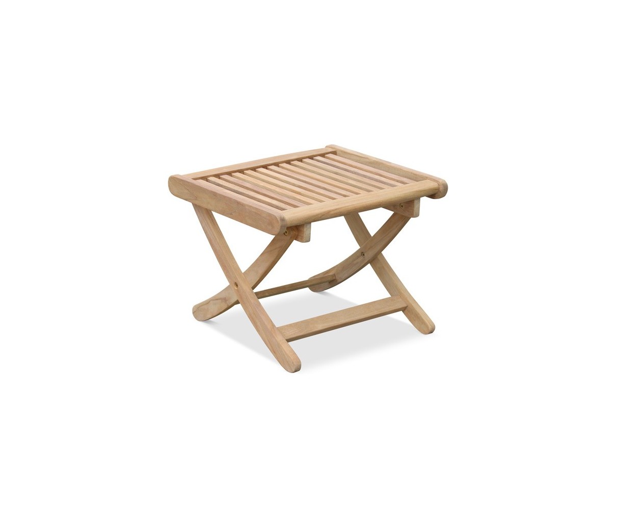 Bali Rimini Teak Side Table | Outdoor Footstool