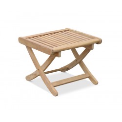 Bali Rimini Teak Side Table | Outdoor Footstool