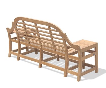 Cheltenham Teak Decorative Bench - 2.27m