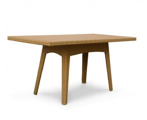 Riviera Rectangular Rattan Dining Table – 0.8 x 1.6m