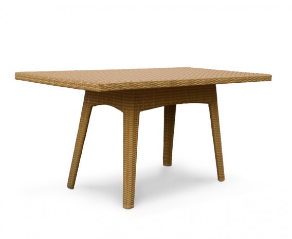 Riviera Rectangular Rattan Dining Table – 0.8 x 1.6m
