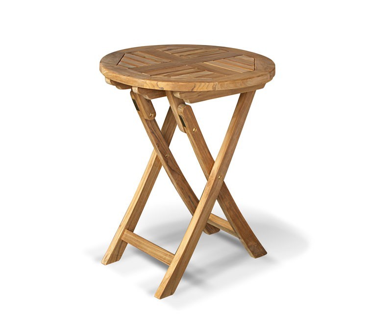 Suffolk Teak Folding Round Garden Table