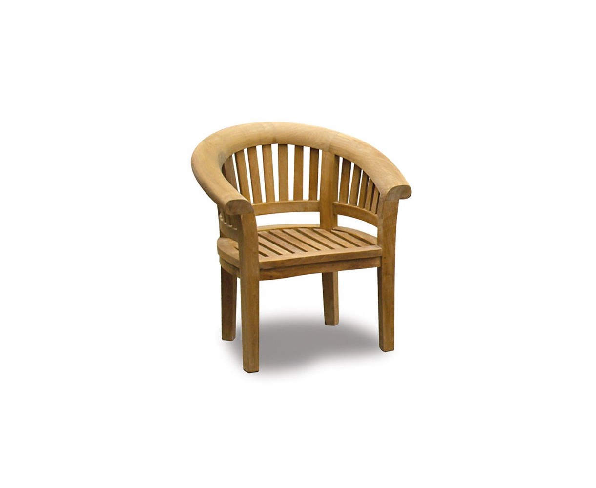 Deluxe Teak Banana Chair