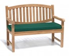 Ascot Teak 2 Seater Garden Bench 1.2m