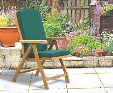 Bali Teak Outdoor Recliner Chair