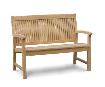 Bali 2 Seater Teak Garden Bench - 1.2m