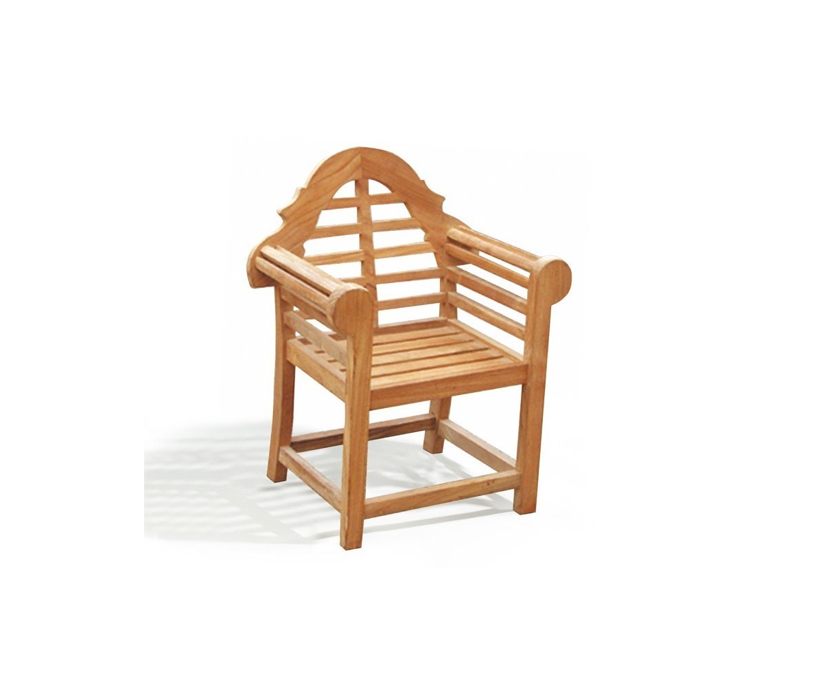 Lutyens-Style Children's Garden Teak Armchair